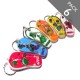 Flip flop fruits keyrings - Pack 6