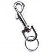76mm Belt Clip Keyring - Premium (with 25mm ring)