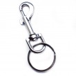 76mm Belt Clip Keyring - Premium (with 25mm ring)