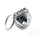 27mm Mirror Disco Ball Keyring - Glitter Ball