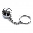 Premium Silver Disco ball keyrings - pack 10